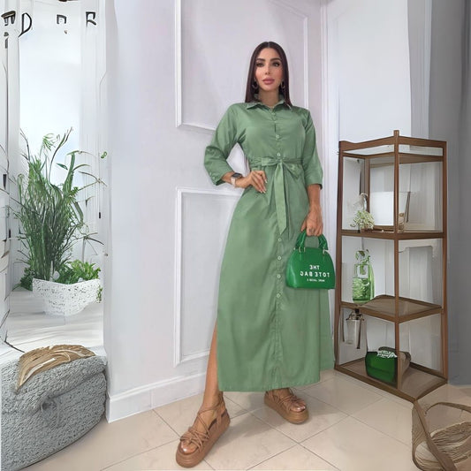 VESTIDO POPELINA SEVEN DEER